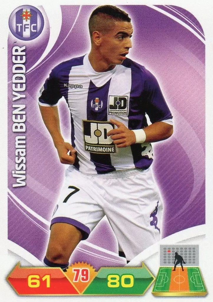 Adrenalyn XL 2012-2013 - Wissam Ben Yedder - Toulouse