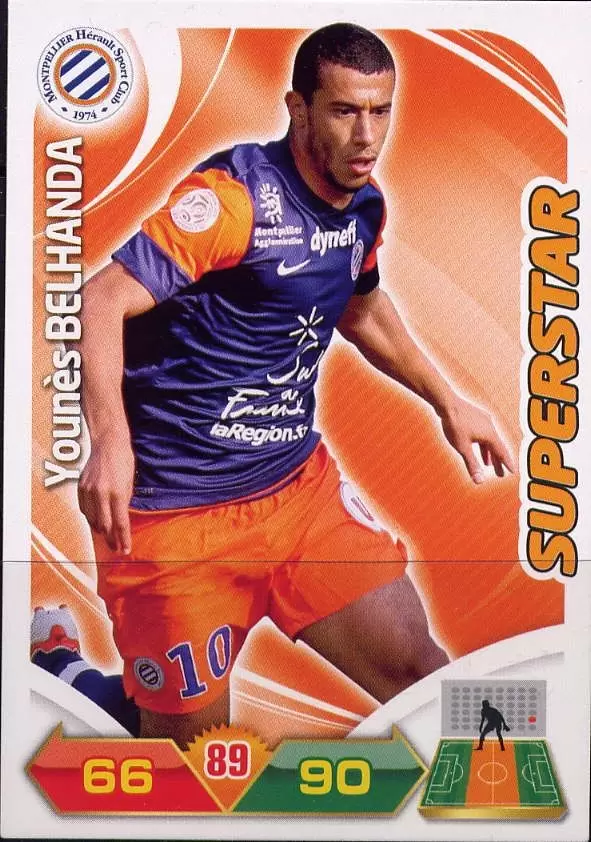Adrenalyn XL 2012-2013 - Younes Belhanda - Montpellier