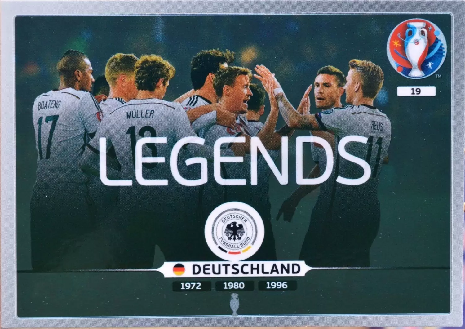 Adrenalyn XL - Euro 2016 - Team - Deutschland