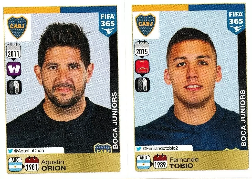 Fifa 365 2016 - Agustín Orion - Fernando Tobio - Boca Juniors