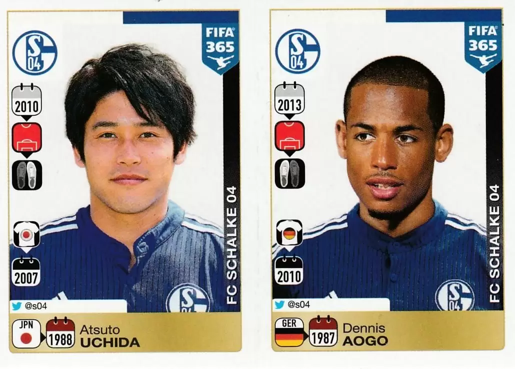 Fifa 365 2016 - Atsuto Uchida-Dennis Aogo - Schalke 04