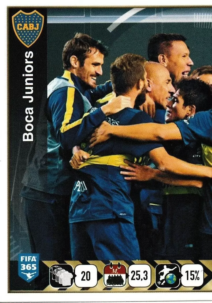 Fifa 365 2016 - Boca Junions Team  (puzzle 1) - Boca Juniors