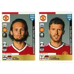 Daley Blind - Michael Carrick - Manchester United FC