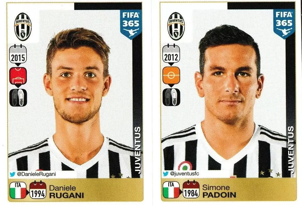 Fifa 365 2016 - Daniele Rugani - Simone Padoin - Juventus