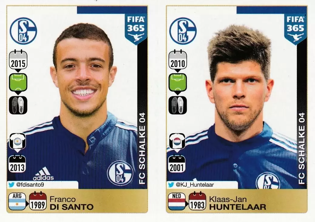 Fifa 365 2016 - Franco Di Santo-Klaas-Jan Huntelaar - Schalke 04
