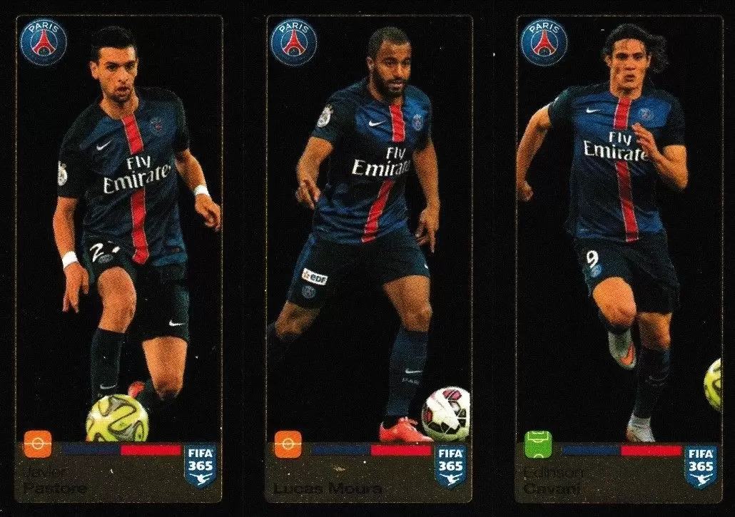 Fifa 365 2016 - Javier Pastore - Lucas Moura - Edinson Cavani - Paris Saint-Germain