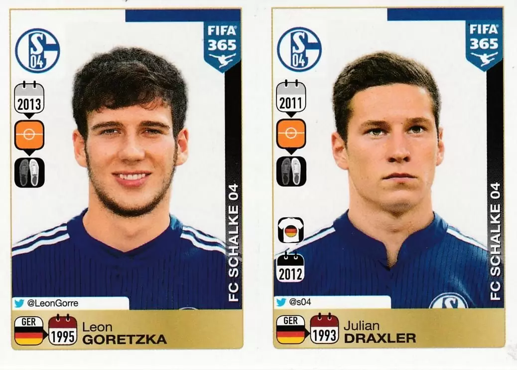 Fifa 365 2016 - Leon Goretzka-Julian Draxler - Schalke 04