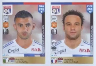 Fifa 365 2016 - Rachid Ghezzal / Mathieu Valbuena - Lyon