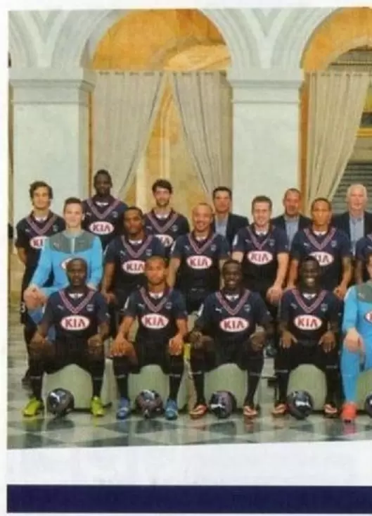 Foot 2013-2014 - Equipe (puzzle 1) - Girondins de Bordeaux