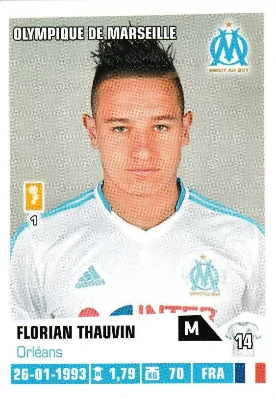 Foot 2013-2014 - Florian Thauvin - Olympique de Marseille