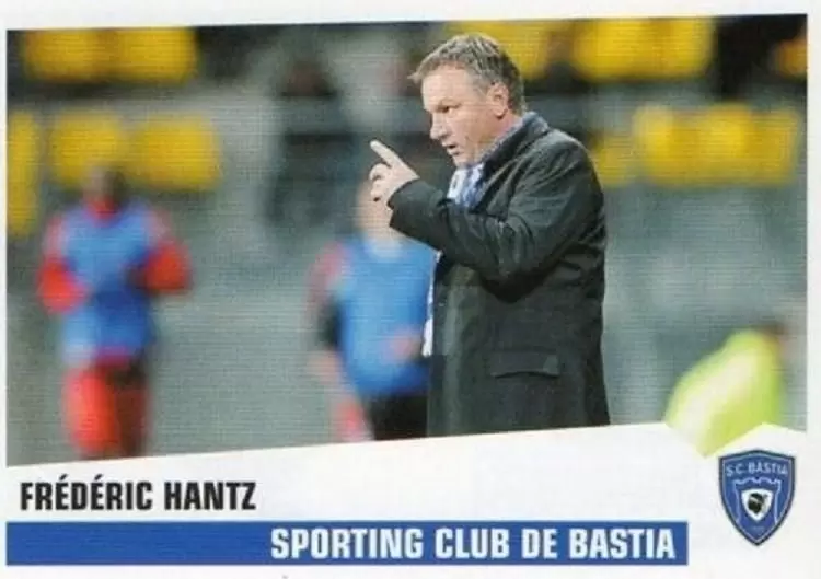 Foot 2013-2014 - Frederic Hantz - Sporting Club de Bastia