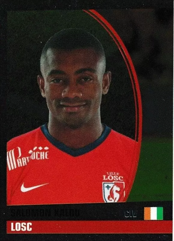 Foot 2013-2014 - Salomon Kalou (puzzle 1) - Lille Olympique SC
