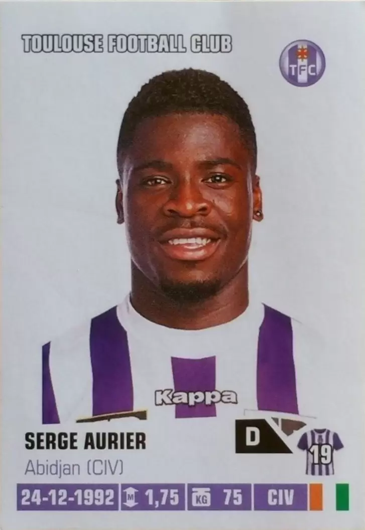 Foot 2013-2014 (France) - Serge Aurier - Toulouse Football Club