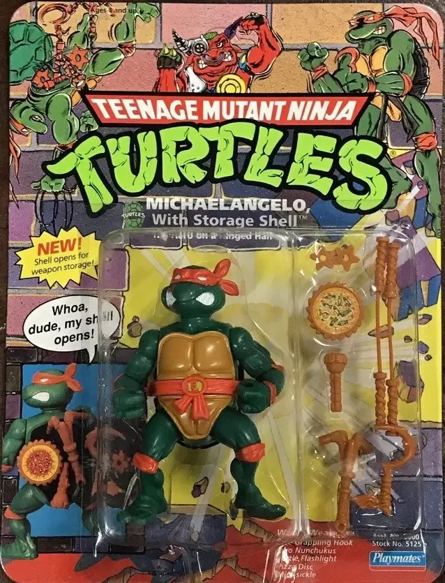 Les Tortues Ninja (1988 à 1997) - Storage Shell Michaelangelo