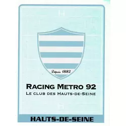 Écusson - Racing Metro 92