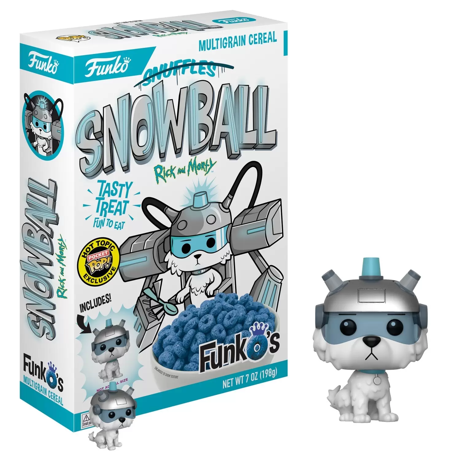 Pocket Pop! and Pop Minis! - Rick and Morty - Snowball
