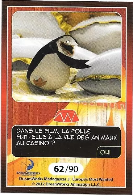 Le Collector Madagascar 3 (CORA / Match) - SOLDAT - Question 4