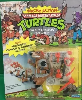 Creepy Crawlin' Splinter - Vintage Teenage Mutant Ninja Turtles