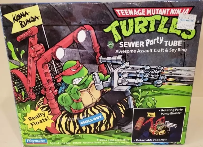 Les Tortues Ninja (1988 à 1997) - Sewer Party Tube