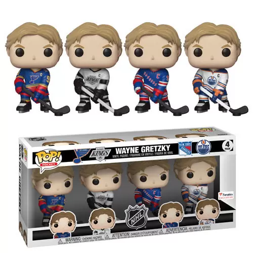 POP! Hockey - NHL - Wayne Gretzky 4 Pack