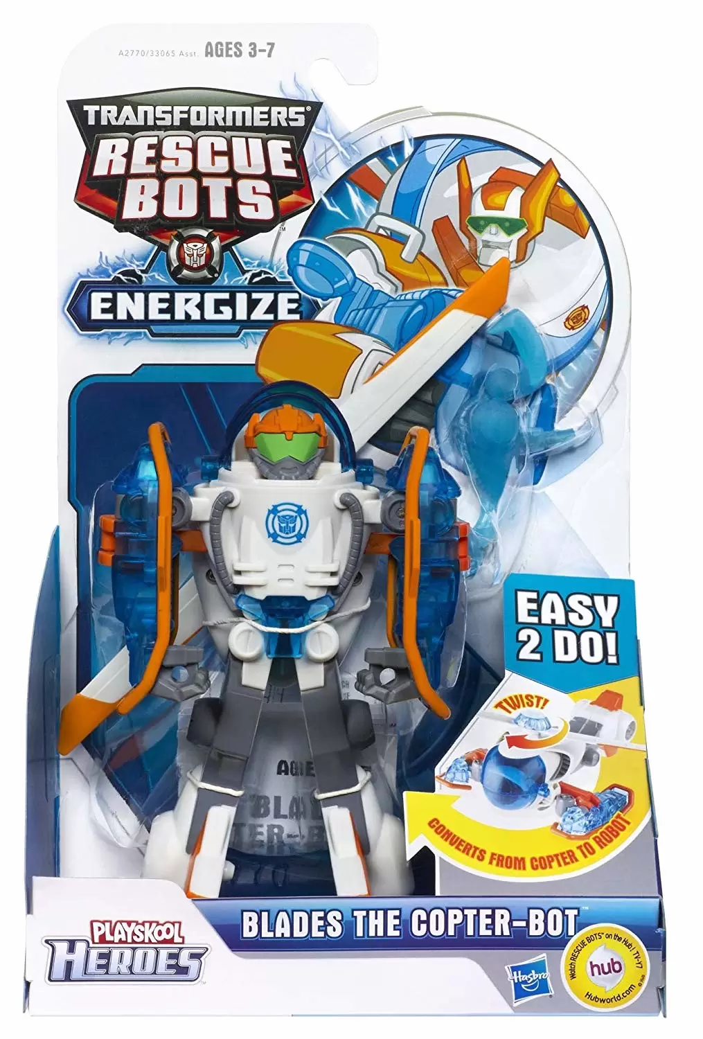 Transformers Rescue Bots - Energize - Blades The Copter-Bot