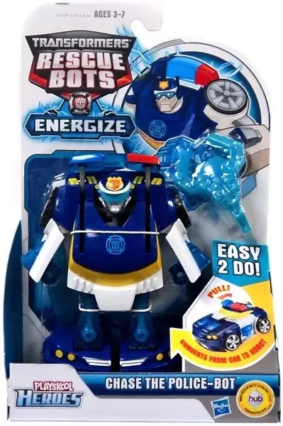 Transformers Rescue Bots - Energize - Chase The Police-Bot