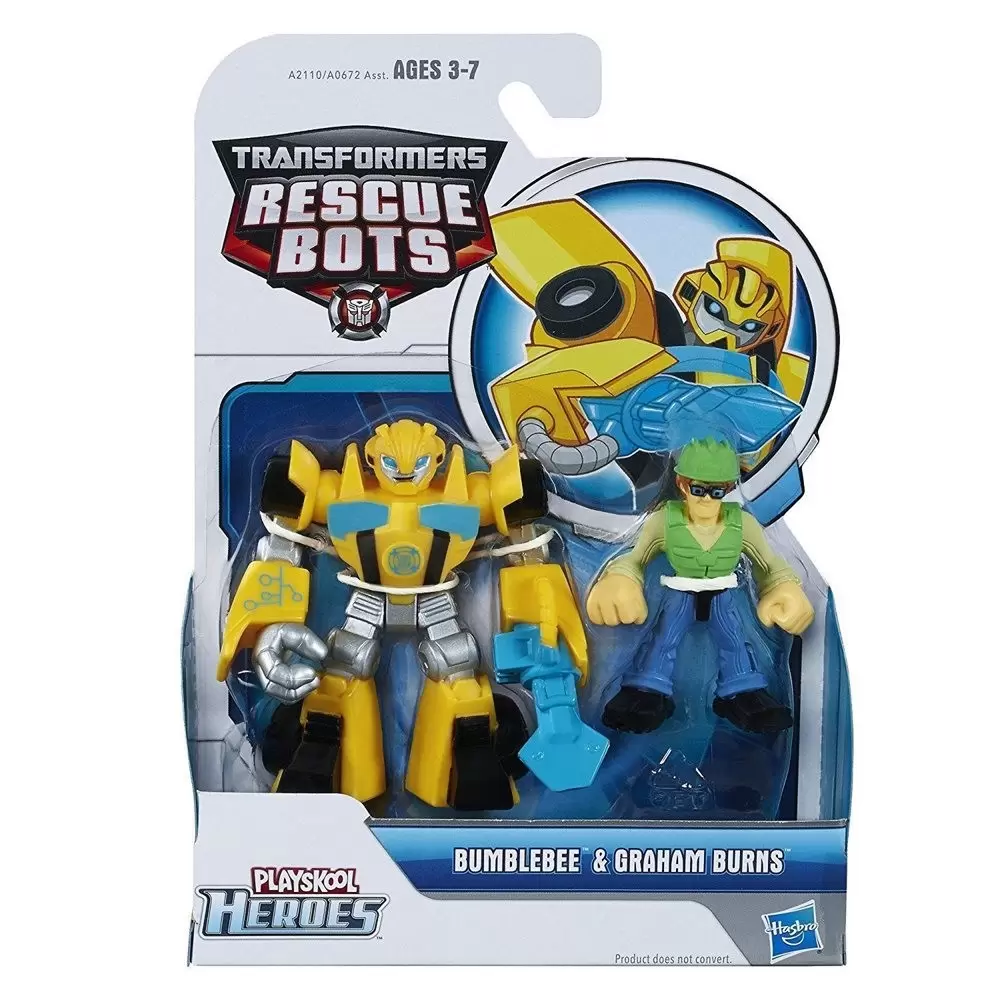 Transformers Rescue Bots - Bumblebee & Graham Burns