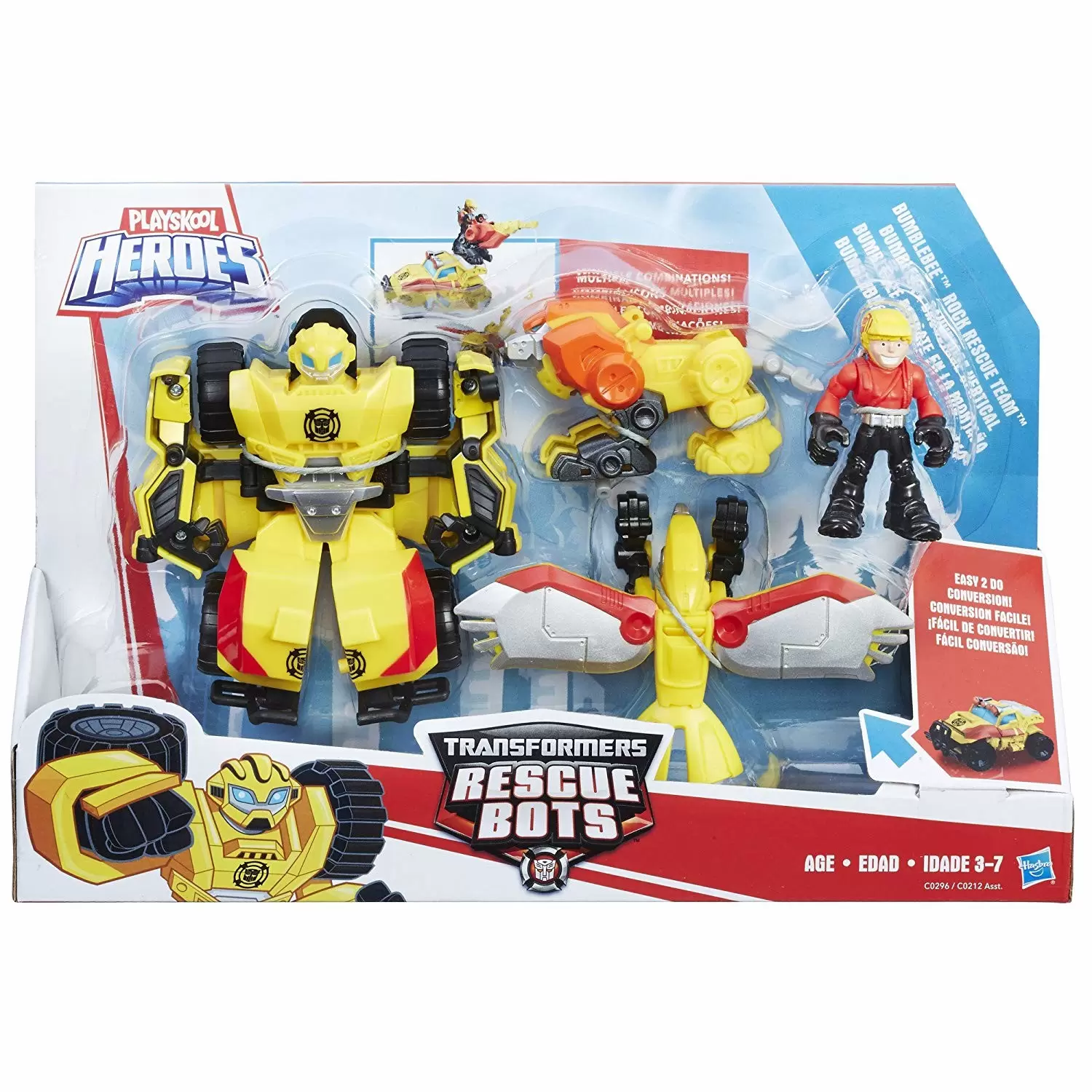 Transformers Rescue Bots - Bumblebee Rock Rescue Team