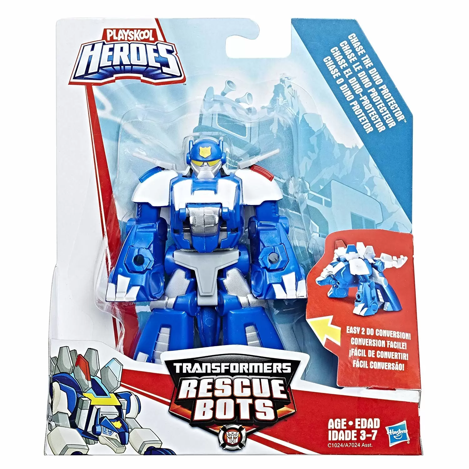 Transformers Rescue Bots - Chase The Dino Protector