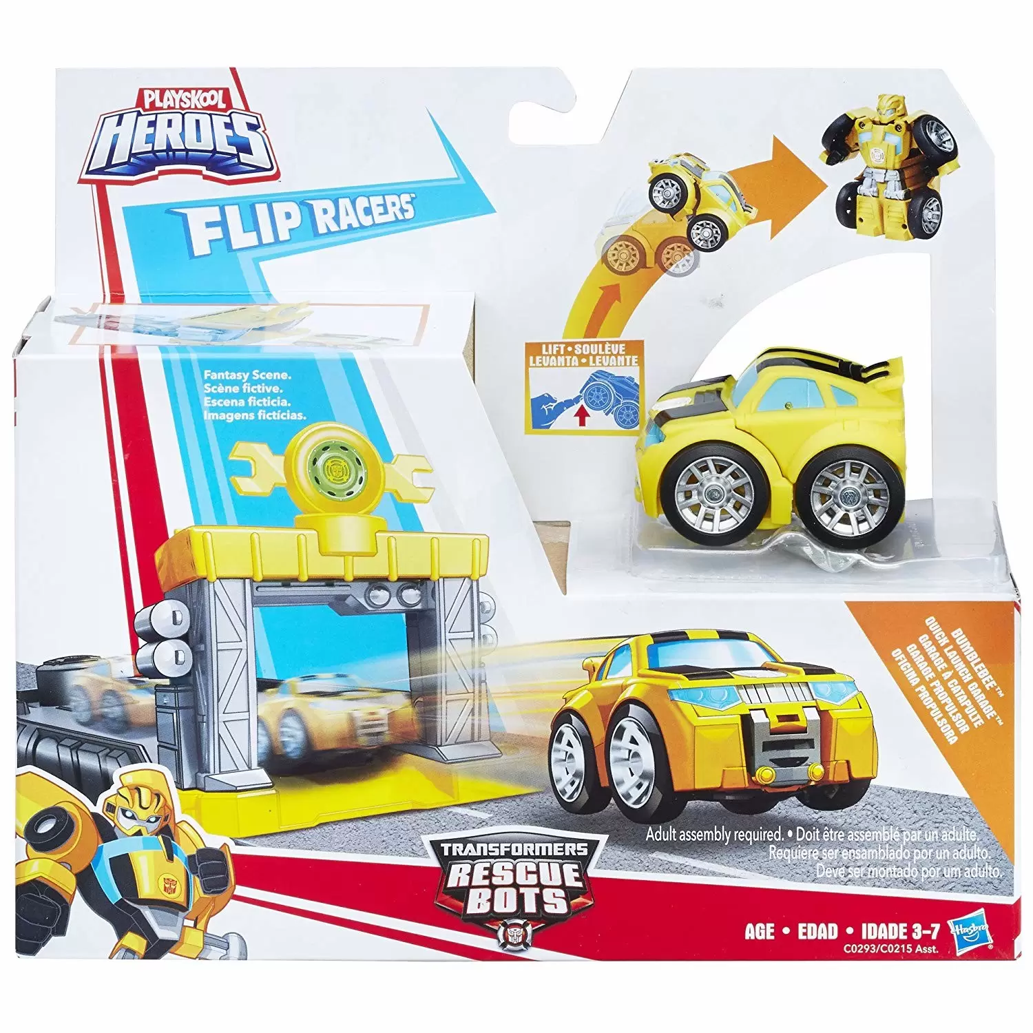 Transformers Rescue Bots - Flip Racers - Bumblebee