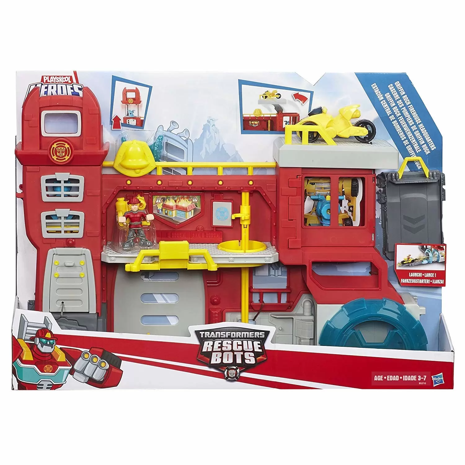 Transformers Rescue Bots - Griffin Rock Firehouse Quarters