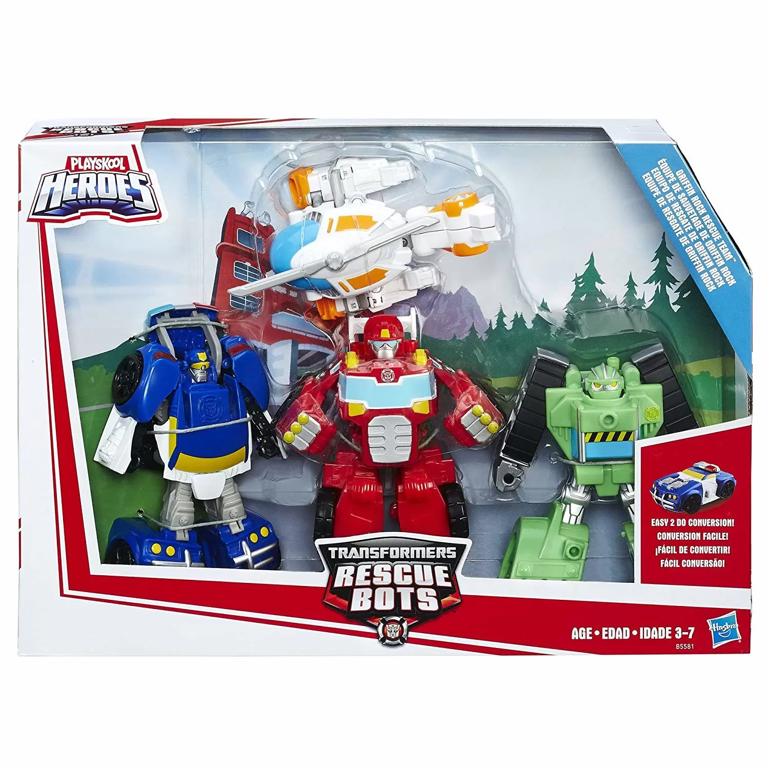 Transformers Rescue Bots - Griffin Rock Rescue Team