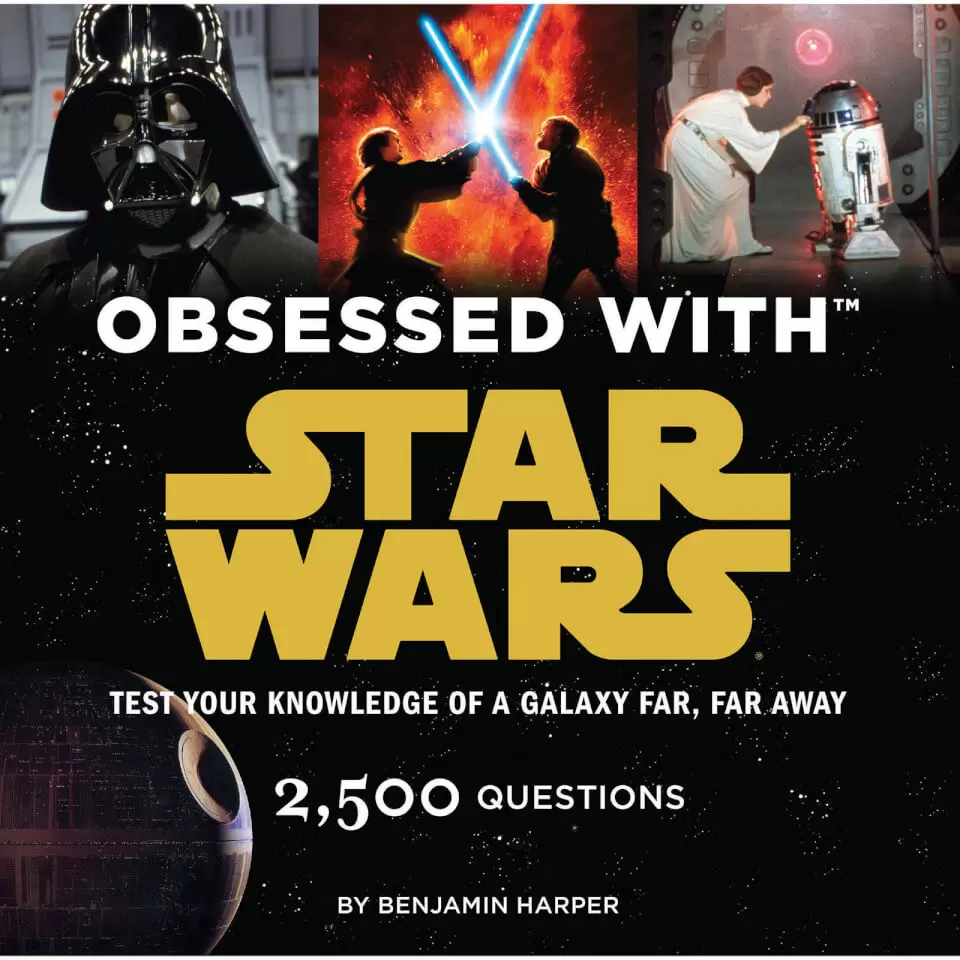 Beaux livres Star Wars - Obsessed with Star Wars: 2,500 Questions