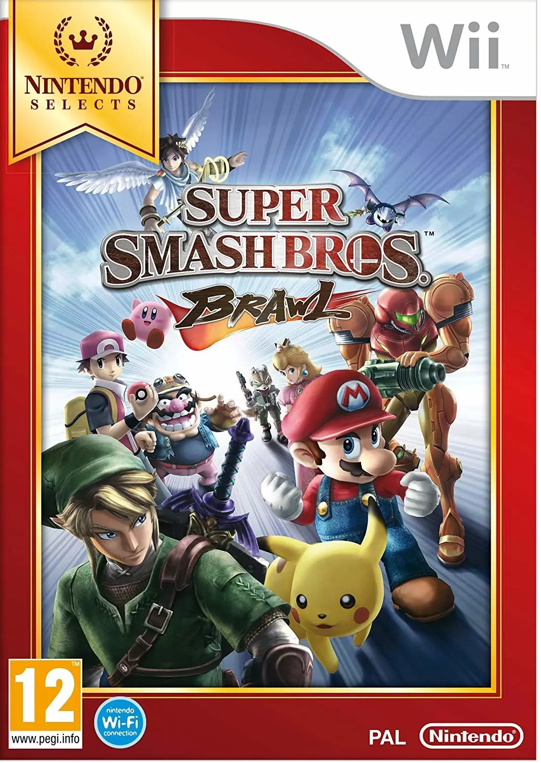 Nintendo Wii Games - Super Smash Bros Brawl (Nintendo Selects)