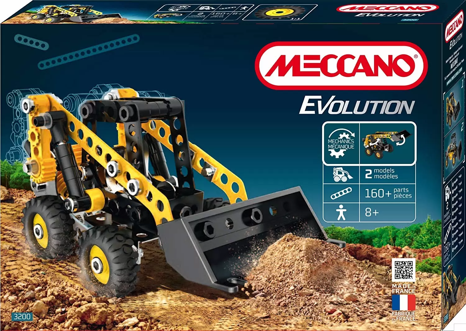 Meccano - Mini-tractopelle Evolution