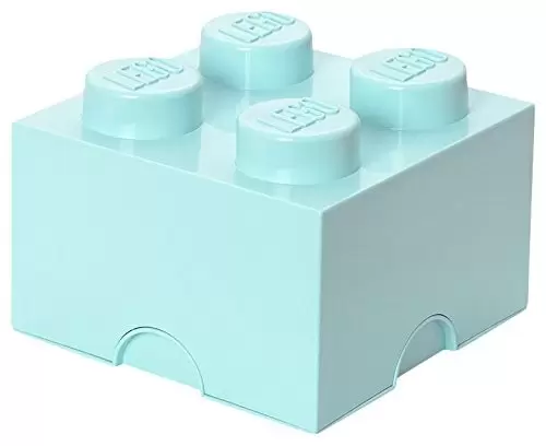 Rangements LEGO - Brique Lego 4 plots Aqua