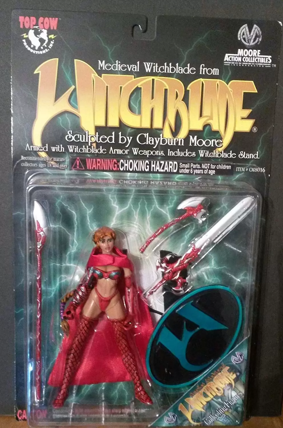Moore Action Collectibles Witchblade Silver Nottingham action figure New! 