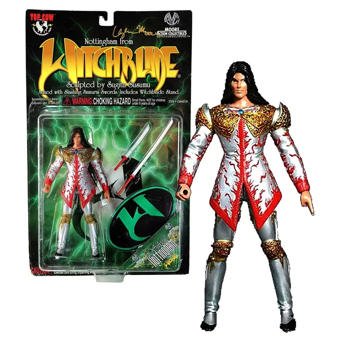 Moore Action Collectibles - Nottingham from Witchblade Silver Version