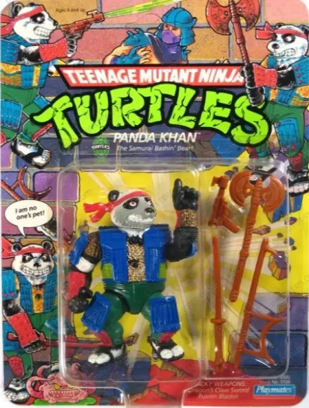 Vintage Teenage Mutant Ninja Turtles (TMNT) - Panda Khan