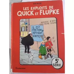 Les exploits de Quick et Flupke 5ème série
