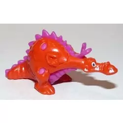 Orange and pink Dragon
