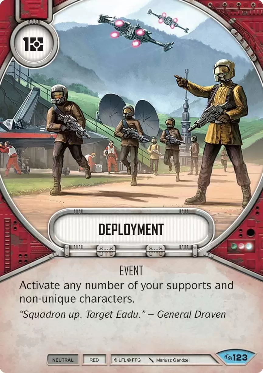 A travers la Galaxie - Deployment