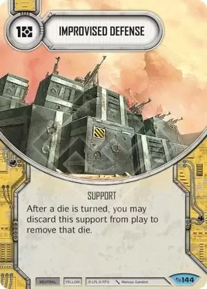 Across the Galaxy - Improvised Defense