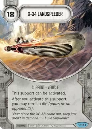 Across the Galaxy - X-34 Landspeeder