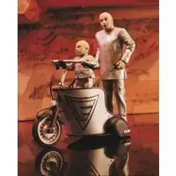 Dr. Evil and Mini Me with Mini Mobile