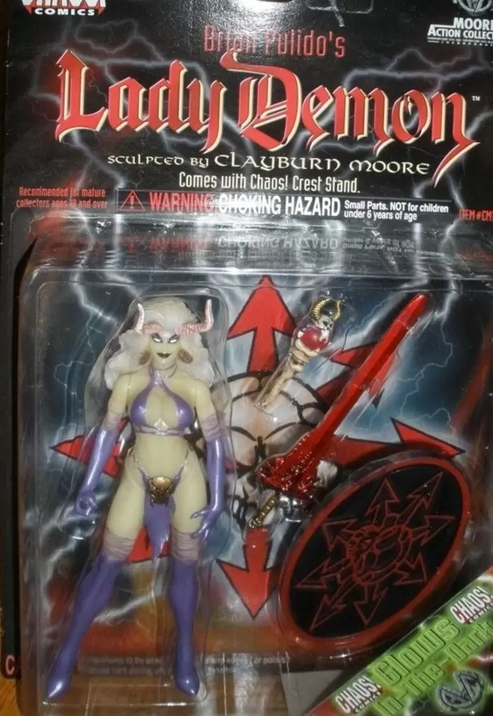 Moore Action Collectibles - Brain Pulido\'s Lady Demon GITD