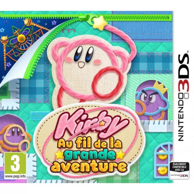 Nintendo 2DS / 3DS Games - Kirby - Au fil de la grande Aventure