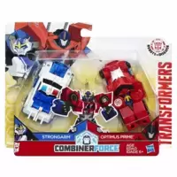 Strongarm & Optimus Prime - Combiner Force