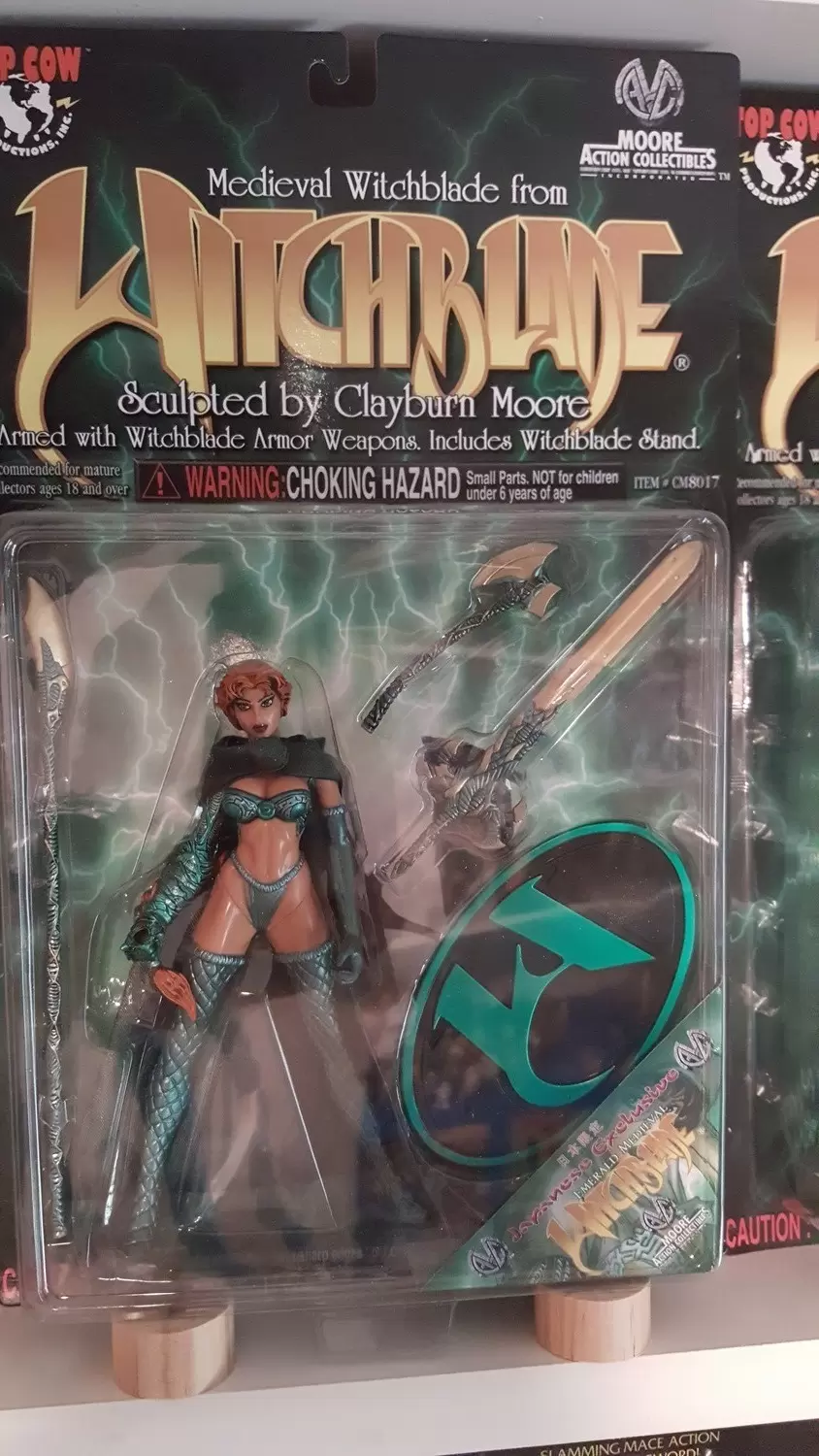 WITCHBLADE 1998 MOORE COLLECTIBLES MEDIEVAL WITCHBLADE 