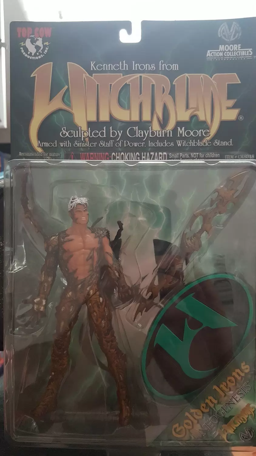 Moore Action Collectibles - Witchblade Series 1 Neogenesis Golden Irons